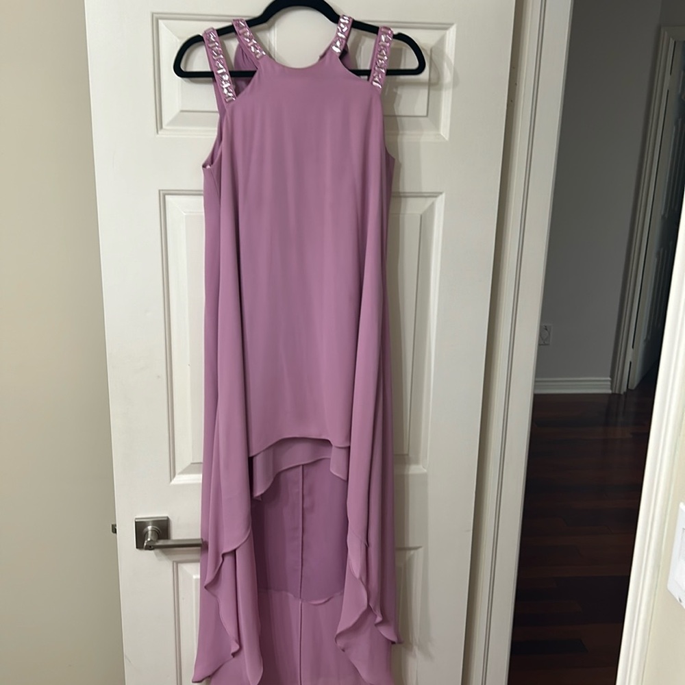 BCBG high low maxi dress, worn twice size extra small dry cleaned only